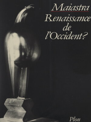 cover image of Renaissance de l'Occident ?